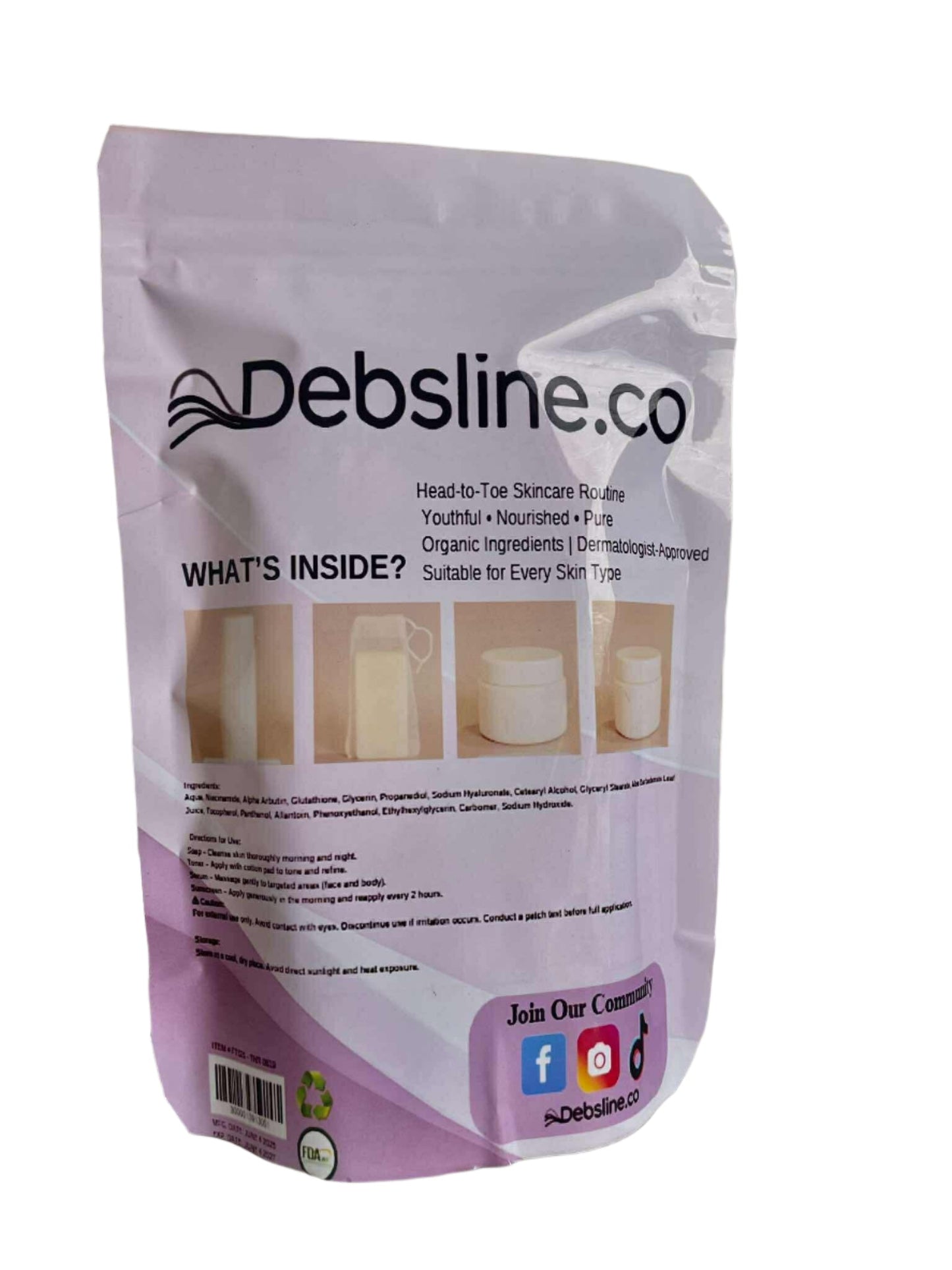Debsline.co Beauty Essentials Melasma Skincare Set 4n1