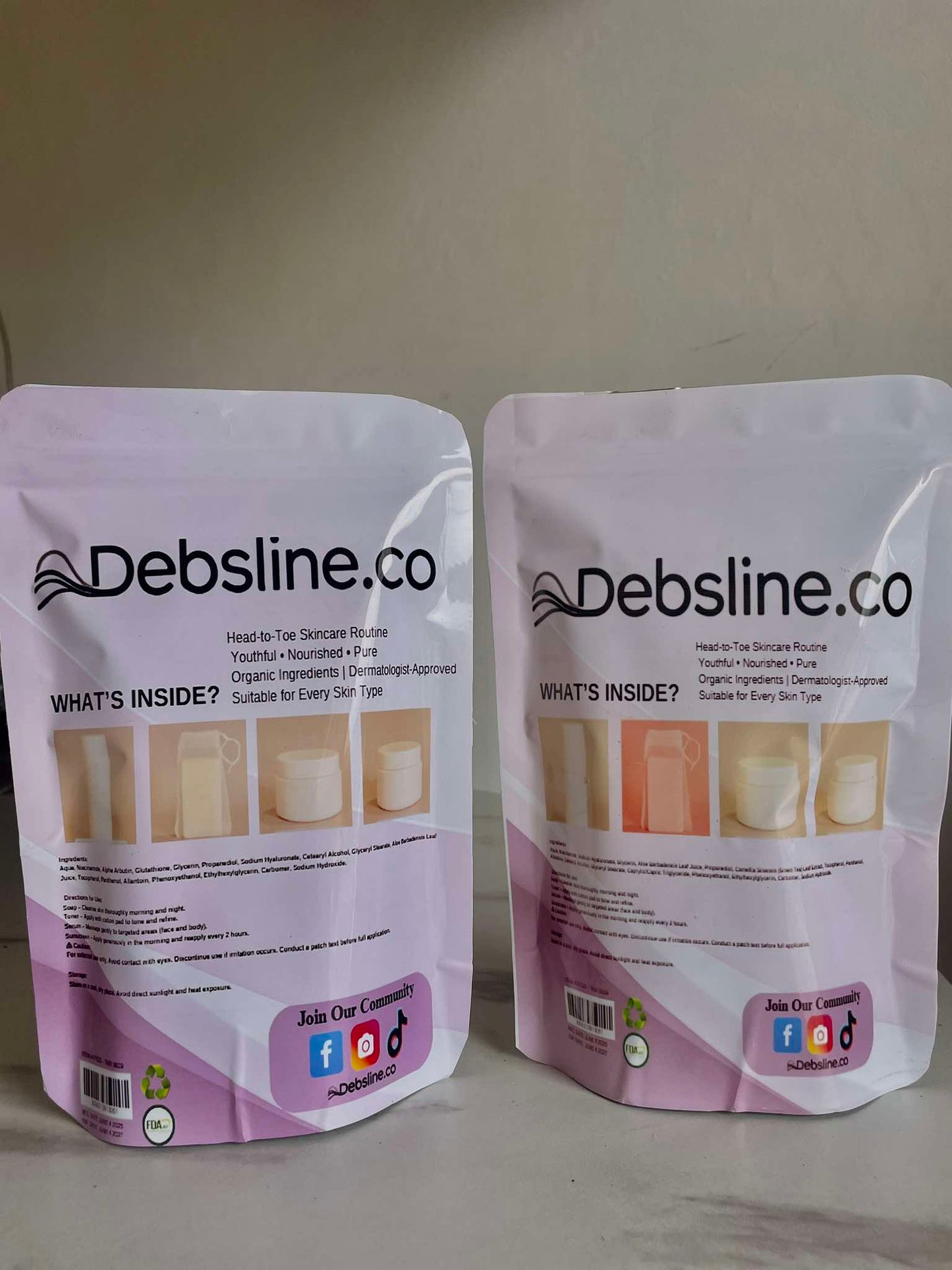 Debsline.co Beauty Essentials Melasma Skincare Set 4n1