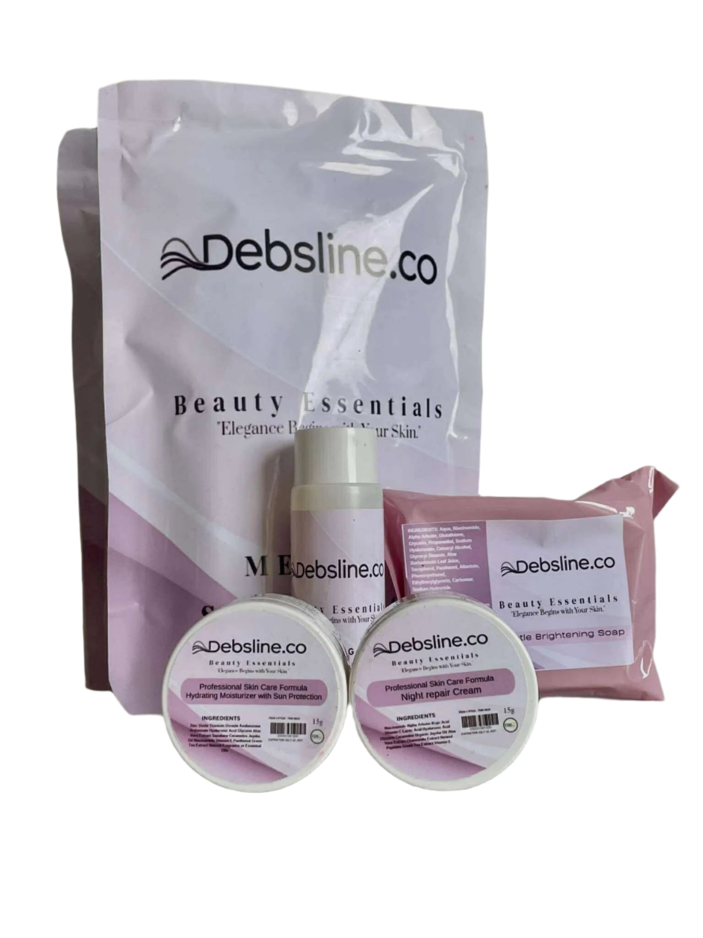 Debsline.co Beauty Essentials Melasma Skincare Set 4n1