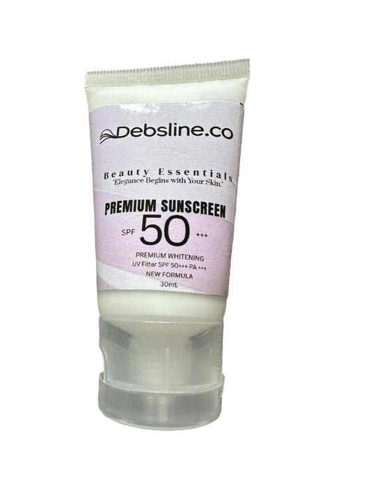 Debsline.co Beauty Essentials Premium Sunscreen SPF50+++ 30ml