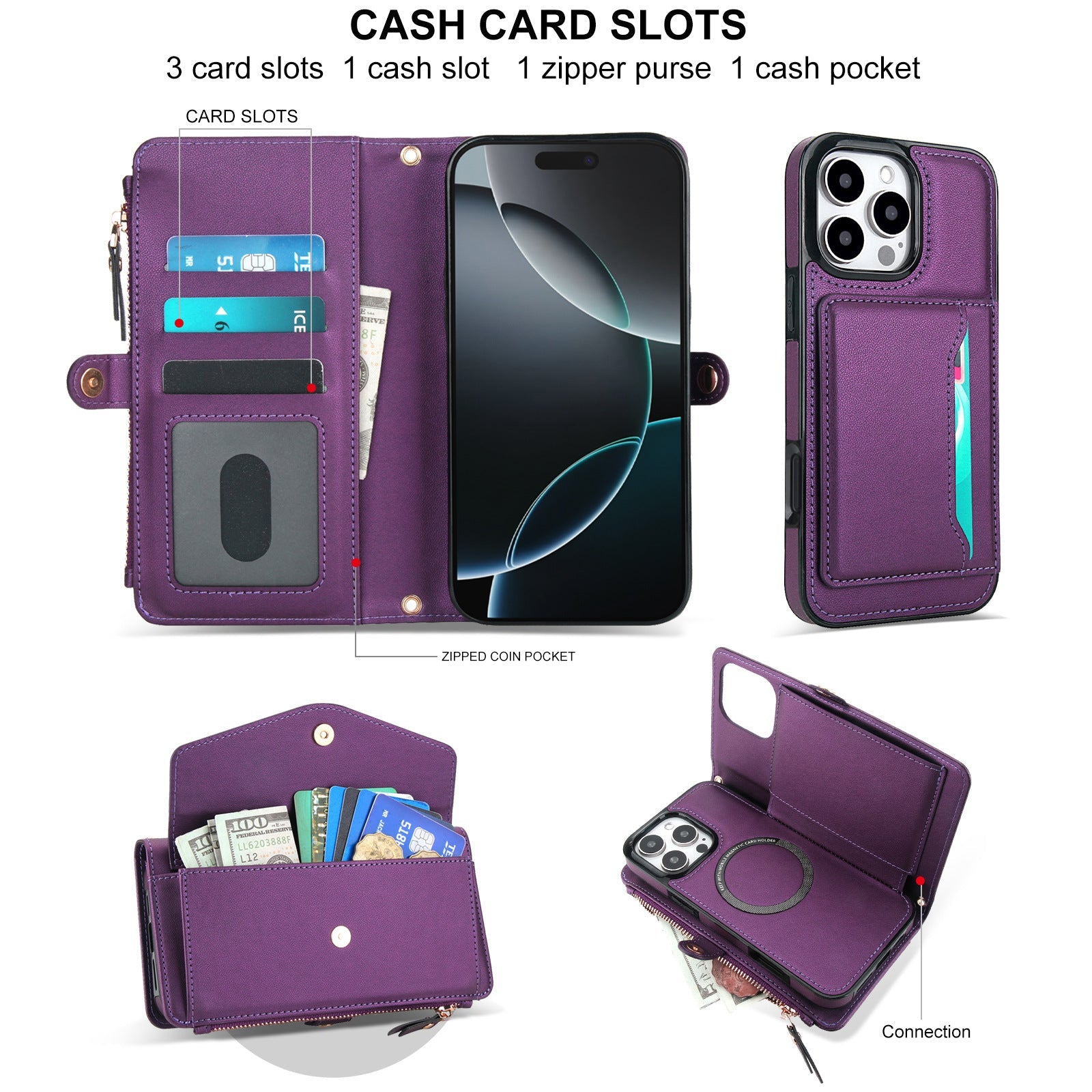 Blocking Magnetic Phone Case - Debslineph