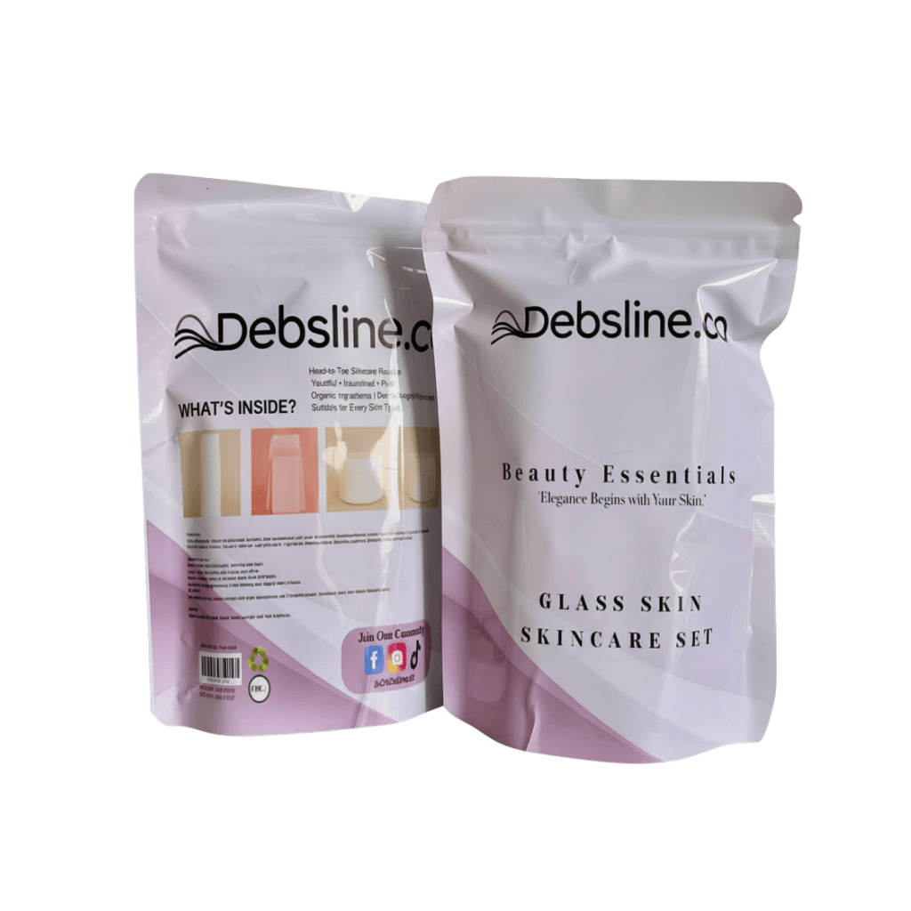 Debsline.co Beauty Essentials Glass Skin Skincare Set 4n1 - Debslineph