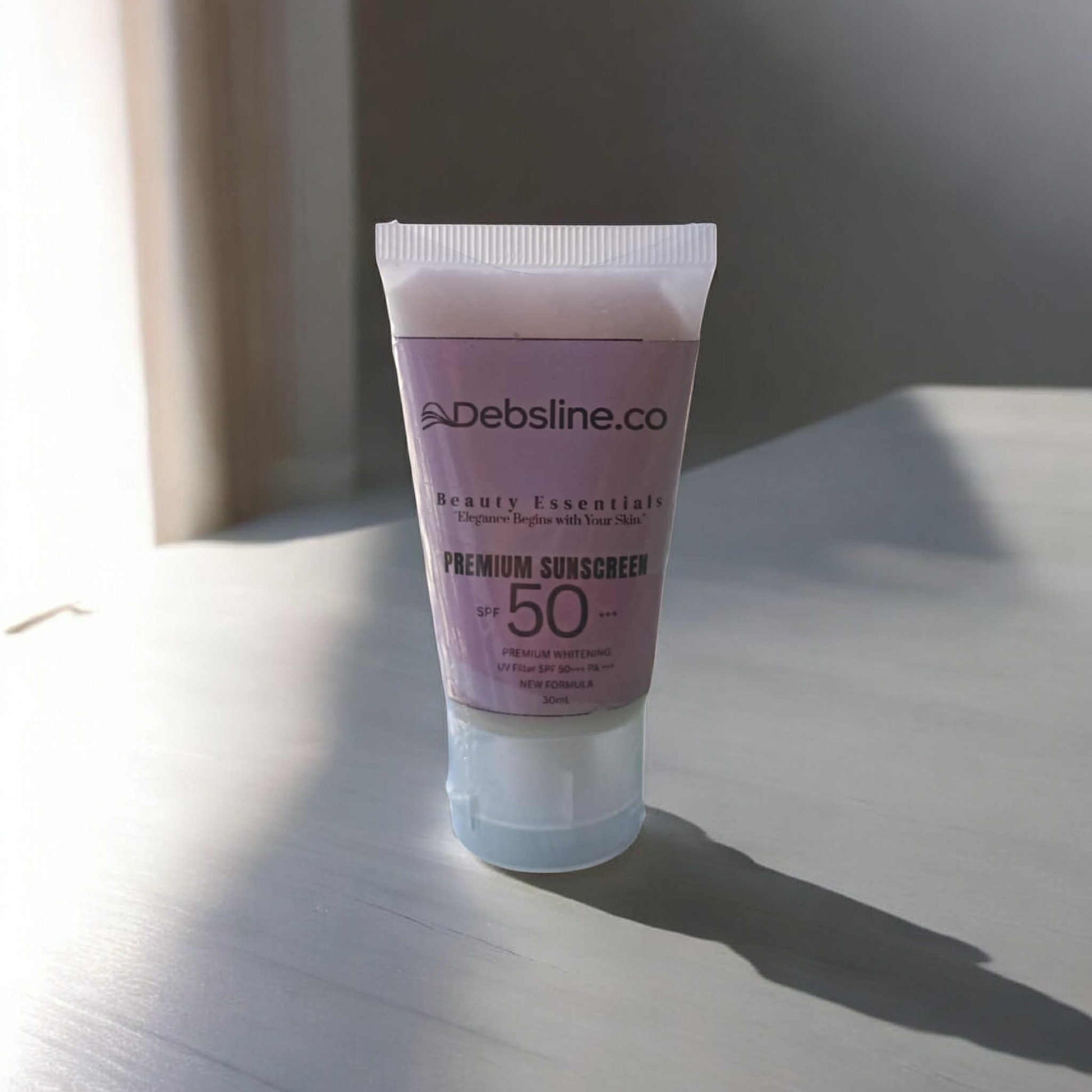 Debsline.co Beauty Essentials Premium Sunscreen SPF50+++ 30ml