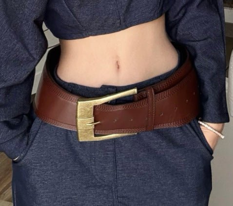 Women's Denim Top and Pants Suit - Debslineph